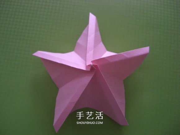 福山玫瑰折法圖解教程 清晰大圖福山玫瑰折紙 -  rpnrmr.com