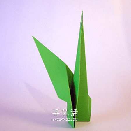 幼兒折紙竹筍的教程 手工簡(jiǎn)單筍的折法圖解 -  rpnrmr.com