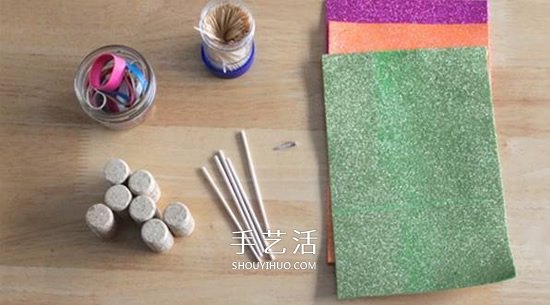 簡單小帆船制作方法 紅酒瓶塞DIY會浮的小船 -  rpnrmr.com
