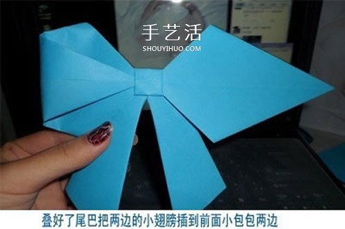 蝴蝶結(jié)折紙步驟圖解 怎么折蝴蝶結(jié)簡(jiǎn)單好看 -  rpnrmr.com