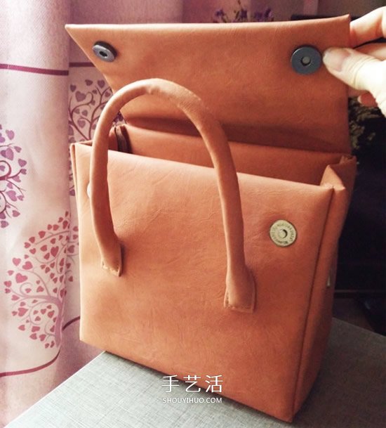 自制簡潔手提包方法 女用樸素手提包DIY圖解 -  rpnrmr.com