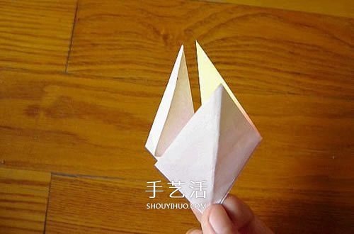 一張紙折百合花圖解 簡單又漂亮百合花折紙 -  rpnrmr.com