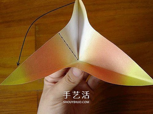 一張紙折百合花圖解 簡單又漂亮百合花折紙 -  rpnrmr.com