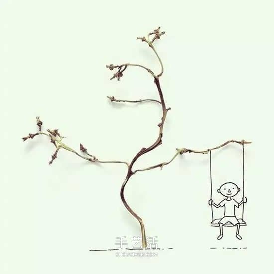 給生活加一點想象力 日常雜物變身創(chuàng)意插畫 -  rpnrmr.com