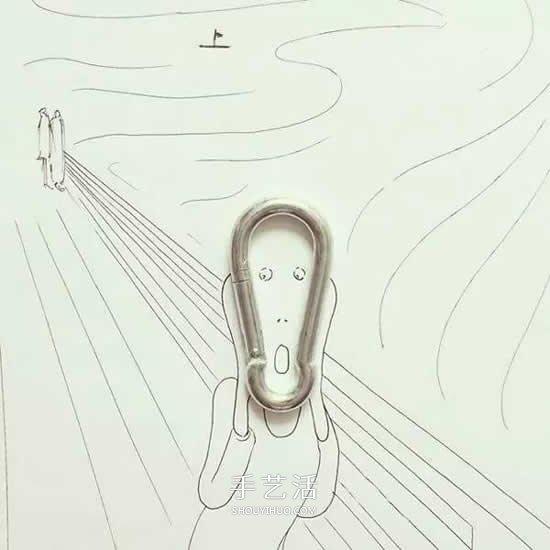 給生活加一點想象力 日常雜物變身創(chuàng)意插畫 -  rpnrmr.com