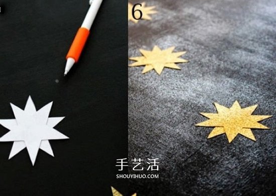 星空?qǐng)D案裝飾畫(huà)DIY 簡(jiǎn)單自制星空畫(huà)裝飾圖解 -  rpnrmr.com