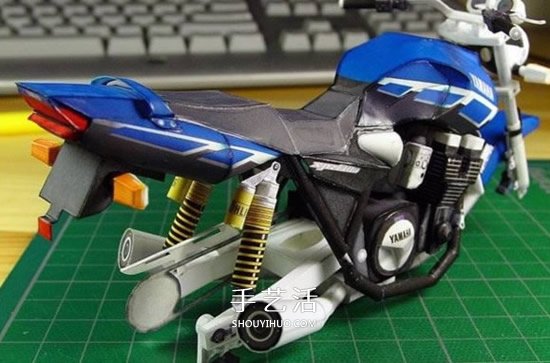 YAMAHA XJR1300 經(jīng)典摩托車紙模型作品賞 -  rpnrmr.com