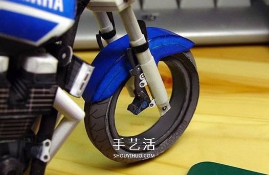 YAMAHA XJR1300 經(jīng)典摩托車紙模型作品賞 -  rpnrmr.com