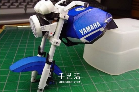 YAMAHA XJR1300 經(jīng)典摩托車紙模型作品賞 -  rpnrmr.com