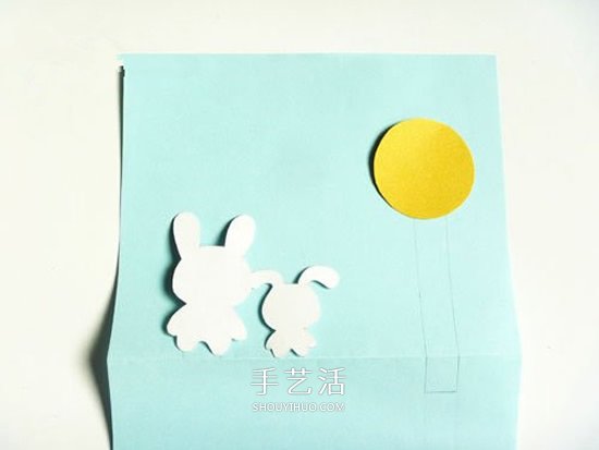 簡單可愛中秋賀卡制作 卡通風(fēng)中秋節(jié)賀卡DIY -  rpnrmr.com