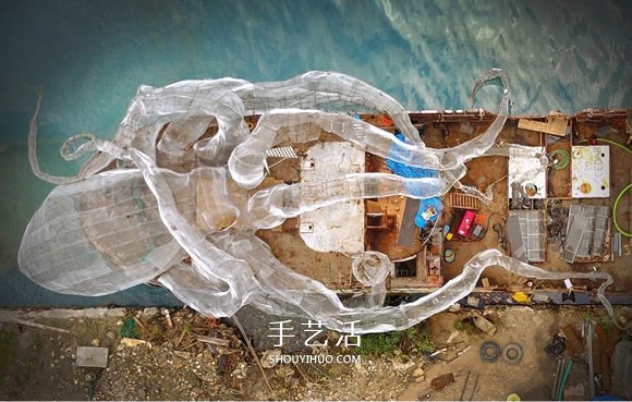 巨大章魚為伍 二戰(zhàn)戰(zhàn)艦成為藝術(shù)感的人工島礁 -  rpnrmr.com