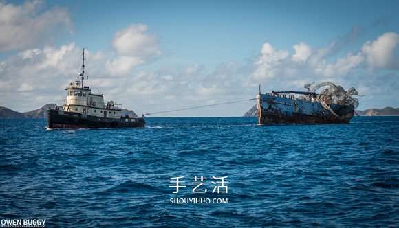 巨大章魚為伍 二戰(zhàn)戰(zhàn)艦成為藝術(shù)感的人工島礁 -  rpnrmr.com