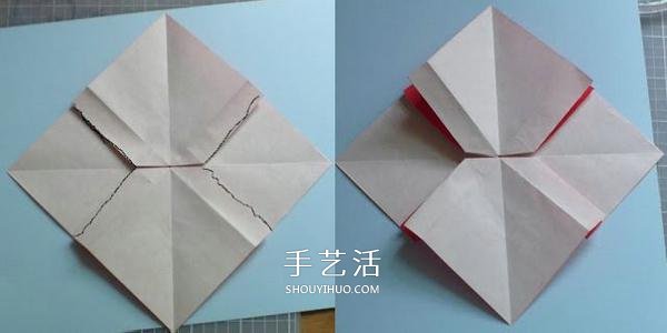 手工折紙蝴蝶結(jié)步驟圖 簡(jiǎn)易蝴蝶結(jié)折疊方法 -  rpnrmr.com