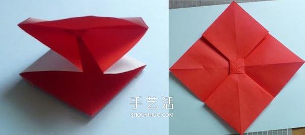 手工折紙蝴蝶結(jié)步驟圖 簡(jiǎn)易蝴蝶結(jié)折疊方法 -  rpnrmr.com