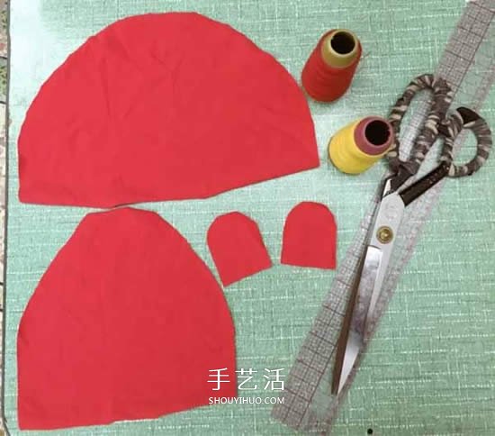 不織布嬰兒帽的做法 手工布藝兔子寶寶帽制作 -  rpnrmr.com