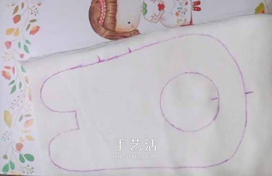 兔寶寶手搖鈴的做法 布藝卡通手搖鈴制作圖解 -  rpnrmr.com