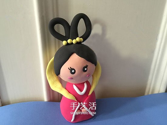 兒童粘土制作嫦娥人偶 怎么做粘土嫦娥圖解 -  rpnrmr.com