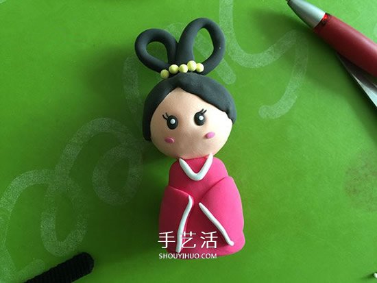 兒童粘土制作嫦娥人偶 怎么做粘土嫦娥圖解 -  rpnrmr.com