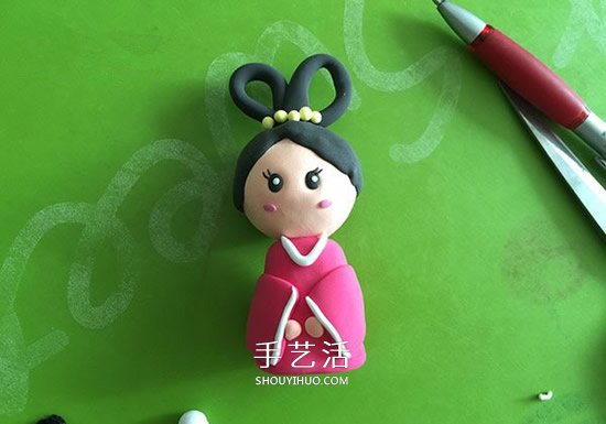 兒童粘土制作嫦娥人偶 怎么做粘土嫦娥圖解 -  rpnrmr.com