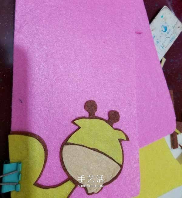 不織布制作卡通錢(qián)包 布藝DIY可愛(ài)風(fēng)女生錢(qián)包 -  rpnrmr.com