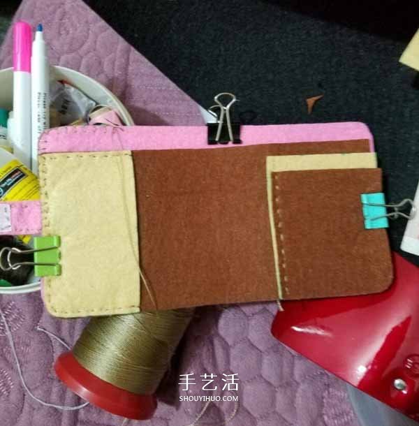 不織布制作卡通錢(qián)包 布藝DIY可愛(ài)風(fēng)女生錢(qián)包 -  rpnrmr.com