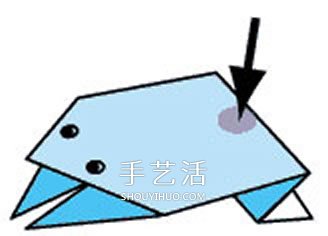 小青蛙的折疊方法圖解 會跳小青蛙怎么折教程 -  rpnrmr.com