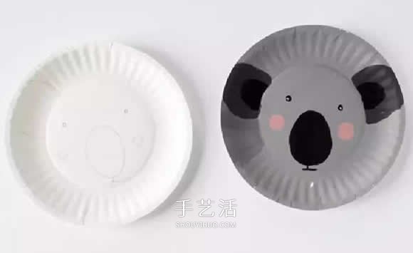 幼兒園餐盤畫作品 在餐盤里畫出卡通小動(dòng)物 -  rpnrmr.com