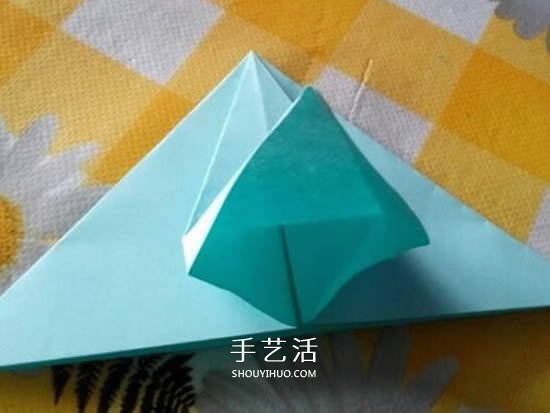 百合花怎么折圖解教程 折紙百合的過(guò)程步驟 -  rpnrmr.com