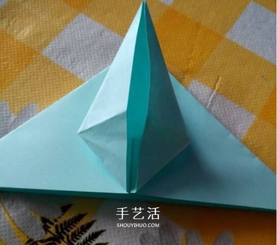 百合花怎么折圖解教程 折紙百合的過(guò)程步驟 -  rpnrmr.com