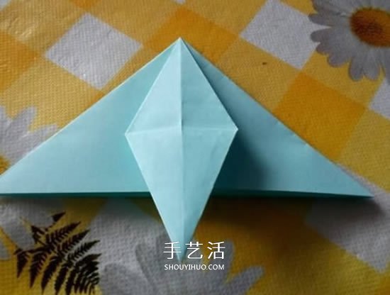 百合花怎么折圖解教程 折紙百合的過(guò)程步驟 -  rpnrmr.com