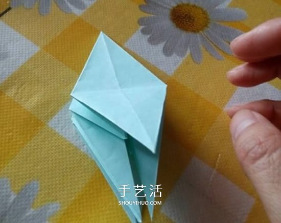 百合花怎么折圖解教程 折紙百合的過(guò)程步驟 -  rpnrmr.com