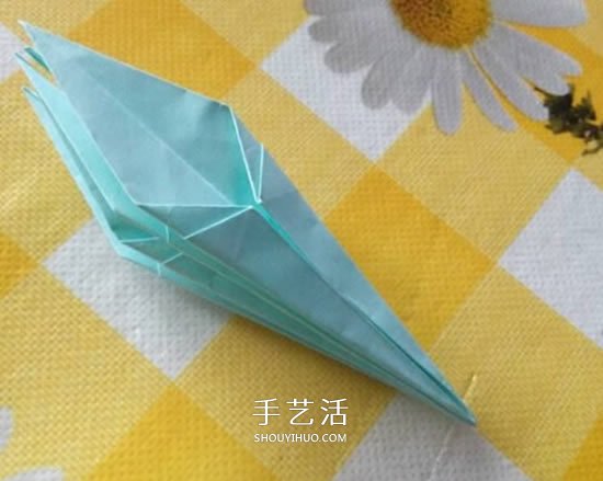 百合花怎么折圖解教程 折紙百合的過(guò)程步驟 -  rpnrmr.com
