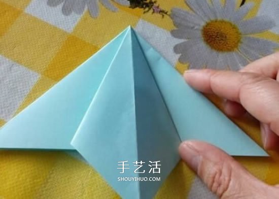 百合花怎么折圖解教程 折紙百合的過(guò)程步驟 -  rpnrmr.com