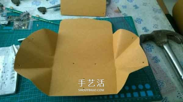 復(fù)古風(fēng)牛皮紙錢包的做法 長款錢包用牛皮紙做 -  rpnrmr.com