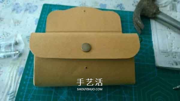 復(fù)古風(fēng)牛皮紙錢包的做法 長款錢包用牛皮紙做 -  rpnrmr.com