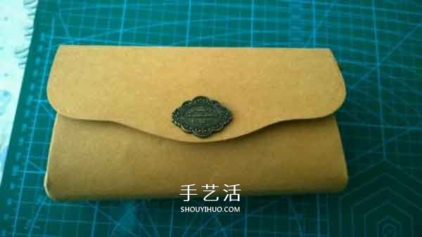 復(fù)古風(fēng)牛皮紙錢包的做法 長款錢包用牛皮紙做 -  rpnrmr.com