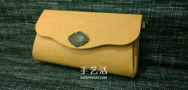 復(fù)古風(fēng)牛皮紙錢包的做法 長款錢包用牛皮紙做 -  rpnrmr.com
