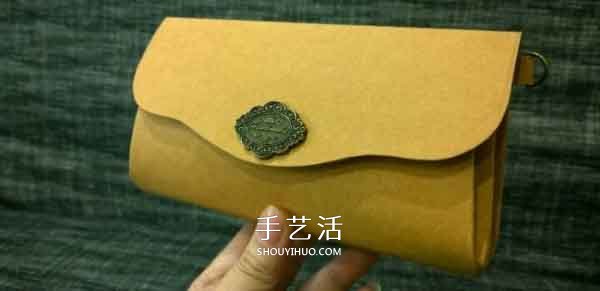 復(fù)古風(fēng)牛皮紙錢包的做法 長款錢包用牛皮紙做 -  rpnrmr.com
