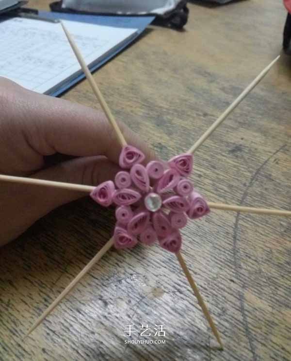 衍紙小花傘手工制作 漂亮的小花傘用卷紙做 -  rpnrmr.com