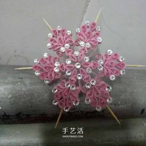 衍紙小花傘手工制作 漂亮的小花傘用卷紙做 -  rpnrmr.com