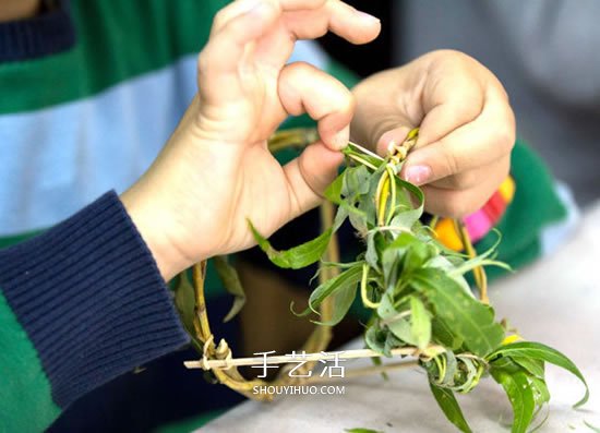 手工花籃制作步驟圖片 可愛(ài)兒童花籃的做法 -  rpnrmr.com