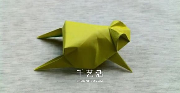 立體青蛙折紙步驟圖 復雜折青蛙的方法和圖片 -  rpnrmr.com