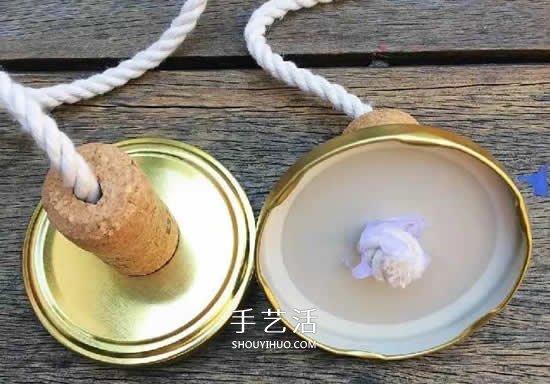 瓶蓋機器人的制作方法 廢物利用做機器人圖解 -  rpnrmr.com