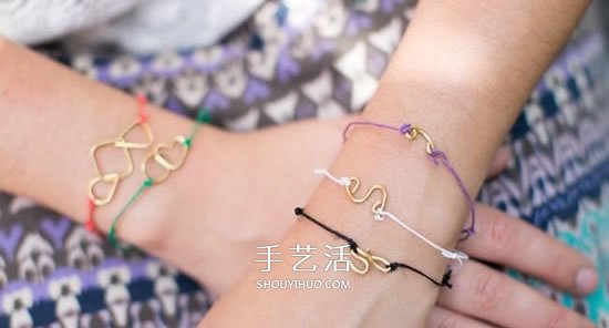 銅線手工制作小手鏈 小清新銅線手鏈的做法 -  rpnrmr.com