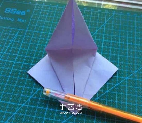 超簡(jiǎn)單玫瑰花怎么折 不難玫瑰花的折紙圖解 -  rpnrmr.com