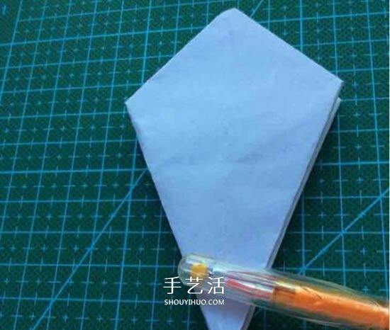 超簡(jiǎn)單玫瑰花怎么折 不難玫瑰花的折紙圖解 -  rpnrmr.com