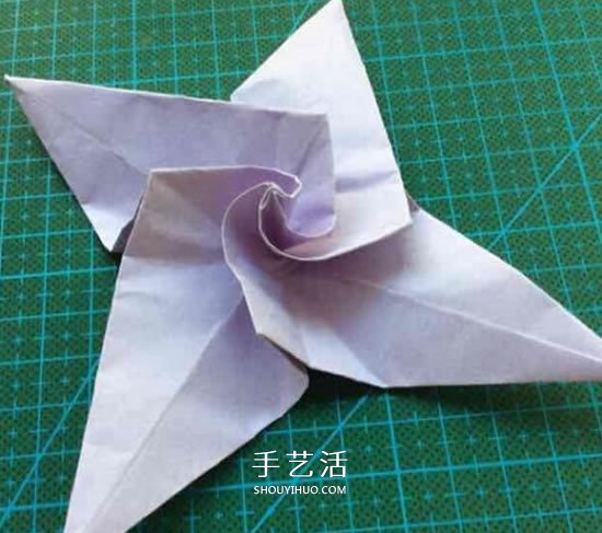 超簡(jiǎn)單玫瑰花怎么折 不難玫瑰花的折紙圖解 -  rpnrmr.com