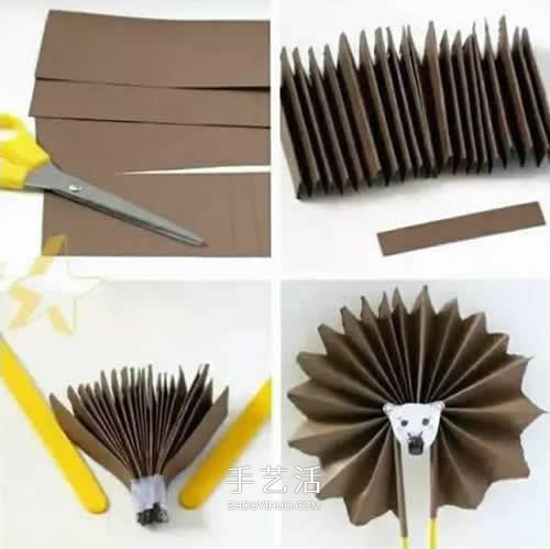 卡紙動(dòng)物手工制作方法 幼兒園小動(dòng)物DIY圖片 -  rpnrmr.com