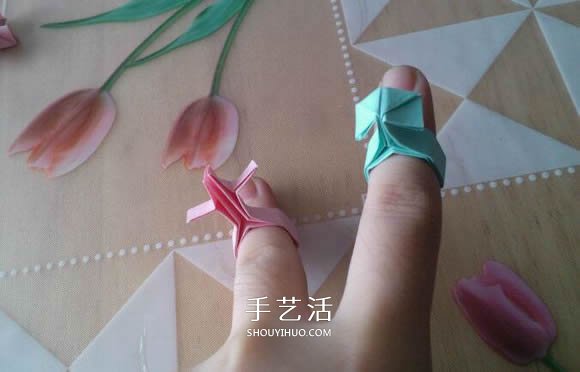 ♂♀男女圖標(biāo)折紙圖解 還可以當(dāng)可愛戒指用 -  rpnrmr.com