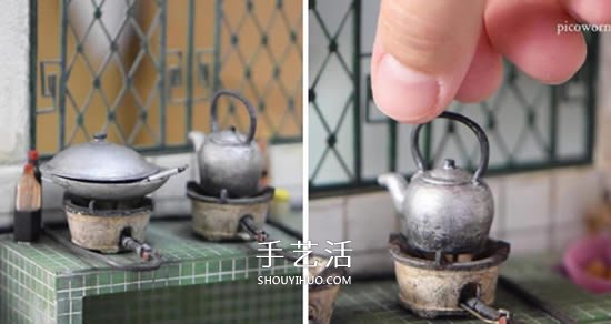 乍看以為是普通廚房…超精致的迷你模型作品 -  rpnrmr.com